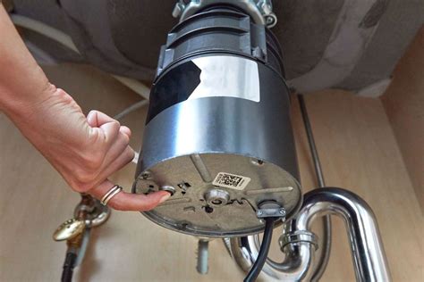 Resetting a Garbage Disposal